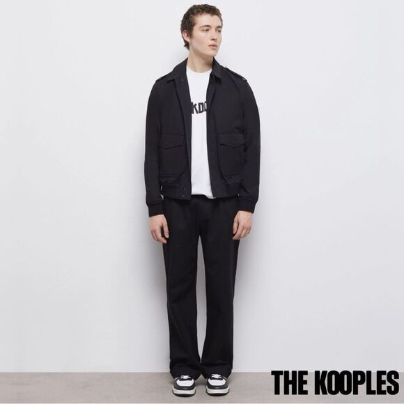 The Kooples **NWT** Plain Lento Black Jacket - Picture 9 of 14
